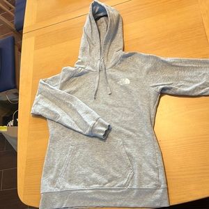 Woman’s North Face hoodie size L